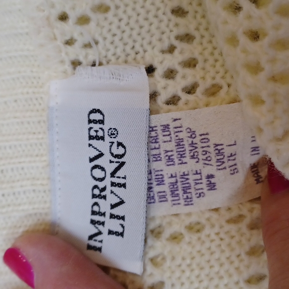 Grannycore Improved Living Floral Sweater Vest - Picture 4 of 4